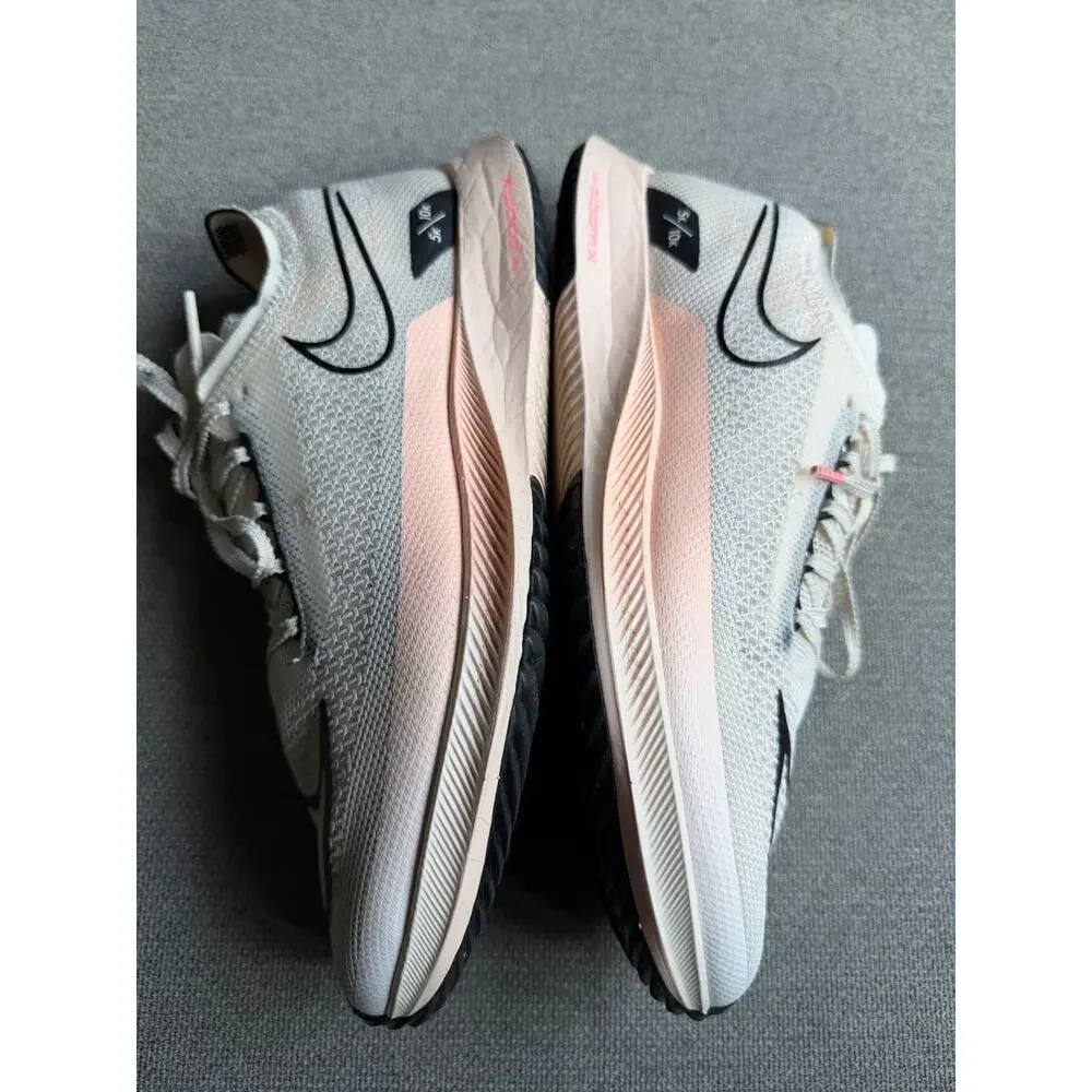Nike ZoomX Streakfly Pale Ivory Guava Ice Sneaker Mens 8.5 Lightweight